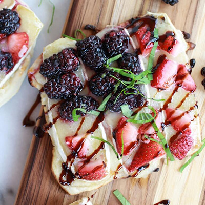 Brie Pizza Crisp