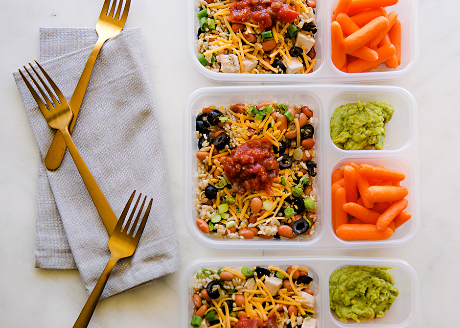 Chicken Taco Rice Bowl