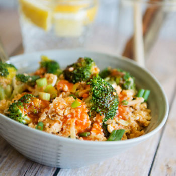 Buffalo Chicken Quinoa Salad