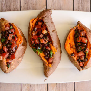 Hopping Black Bean and Sweet Potato Salad