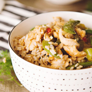 Quick Chicken and Veggie Stir-Fry Bowl