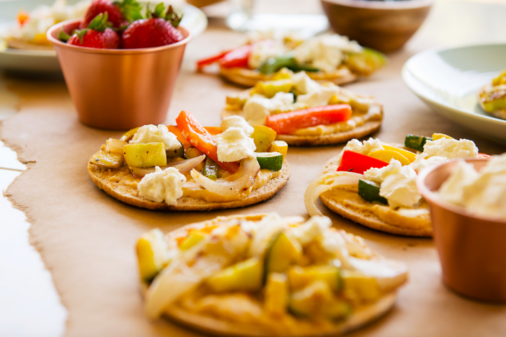 Grilled Goat Cheese Pizza Happy + Nourished