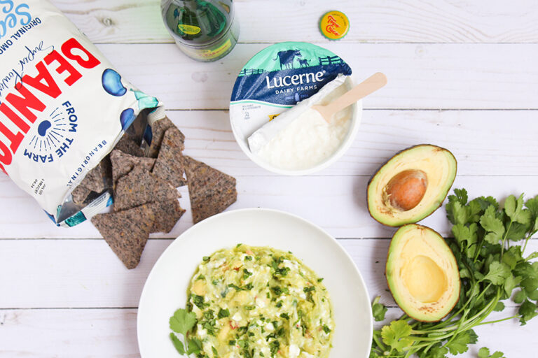 Cottage Cheese Guacamole Happy + Nourished