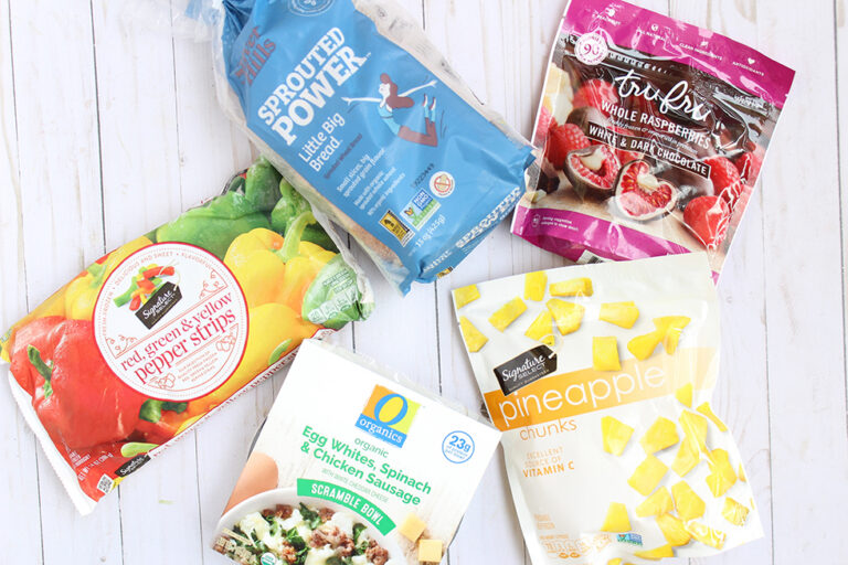 National Frozen Foods Month Happy + Nourished